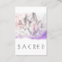 神聖な*~*の水彩画のクリスタル療法の芸術