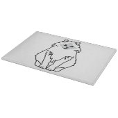 神聖なBirman猫の漫画 カッティングボード (角)