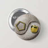 神聖なChao 缶バッジ (正面&裏面)