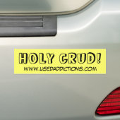神聖なCRUD! 、www.usedaddictions.com バンパーステッカー (車上)
