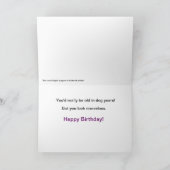 神聖なMoleyのボクサーのバースデー・カード カード (内部)