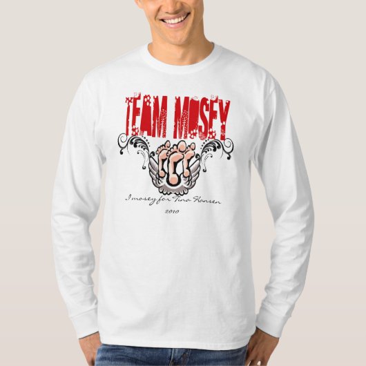 神聖なScrolly LS Tシャツ (正面)