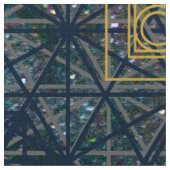 神聖ジオメトリ  ファブリック (クローズアップ)