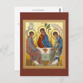 神聖トリニティ祈りの言葉カード ポストカード (正面/裏面)