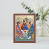 神聖トリニティ祈りの言葉カード ポストカード (スタンド正面)