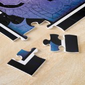 神聖パーソナライズされた幾何学4面体 ジグソーパズル (側面)