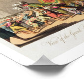 神聖ラクダの大行列の一望 ポスター (角)