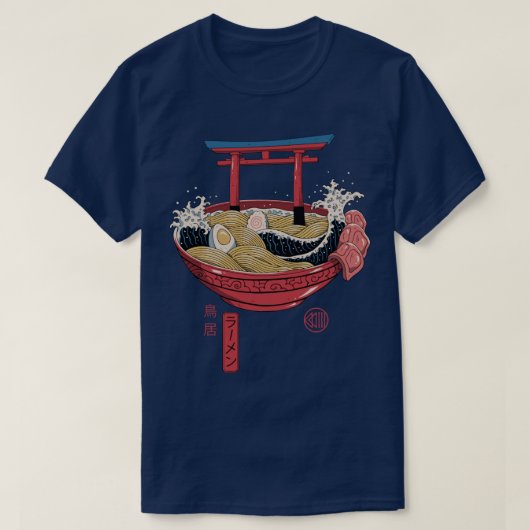 神聖ラーメン Tシャツ (デザイン正面)