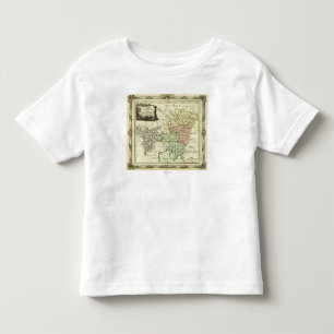 神聖ローマ帝国の地図のオーストリアの円 トドラーTシャツ