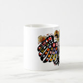 神聖ローマ帝国の紋章付き外衣 コーヒーマグカップ (中央)