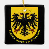 神聖ローマ帝国の紋章 セラミックオーナメント (正面)