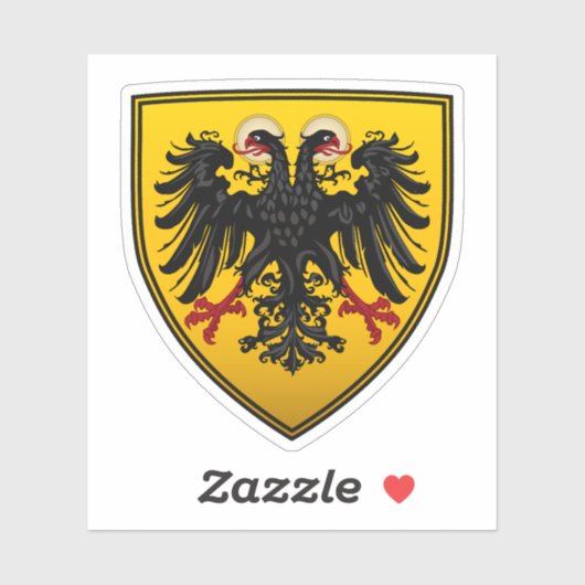 神聖ローマ帝国紋章 シール (シート)