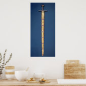 神聖ローマ皇帝の帝国刀 ポスター (キッチン)