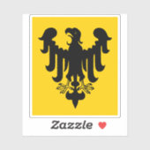 神聖ローマ皇帝の旗（14世紀） シール (シート)