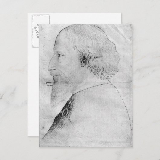 神聖ローマ皇帝シギスムント ポストカード (正面/裏面)