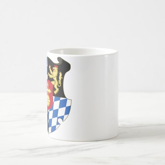 神聖ローマ皇帝シャルル7世アルバートの武器 コーヒーマグカップ (中央)