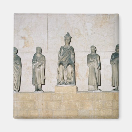 神聖ローマ皇帝ヘンリー7世像 マグネット (正面)