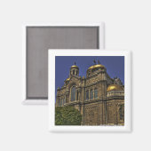 神聖ヴァージン，バルナ，ブルガリア マグネット (正面/裏面)