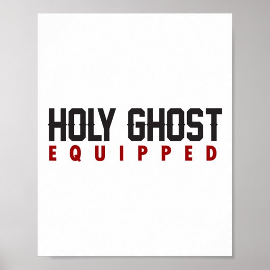 神聖幽霊装備幽霊ハロウィンシーズン不気味 ポスター (正面)