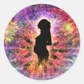 神聖 – ステッカー (正面)