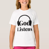 神聞信に基づく引用文ガールズ Tシャツ (正面)