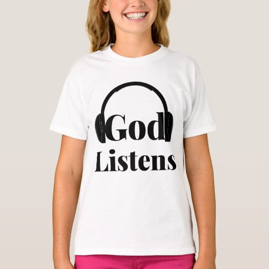 神聞信に基づく引用文ガールズ Tシャツ (正面)