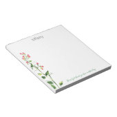 神親愛よ感謝していお前フローラStem Notepad ノートパッド (アングル)