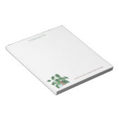 神親愛よ救済Me Grow Houseplants Notepad ノートパッド (アングル)