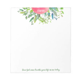 神親愛よ来Greenery Notepad ノートパッド