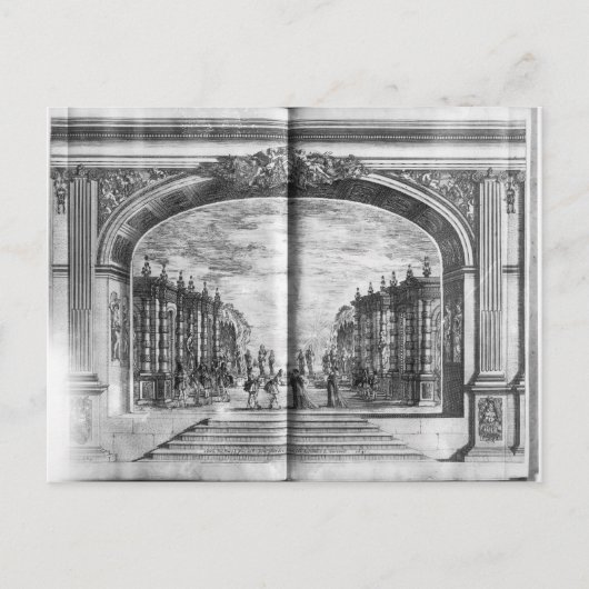 神託の場面 ポストカード (正面)