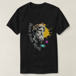 神話から生まれ - 美意識溢れる古典彫像アート Tシャツ