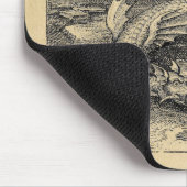 神話のオロボロス・ドラゴン マウスパッド (コーナー)