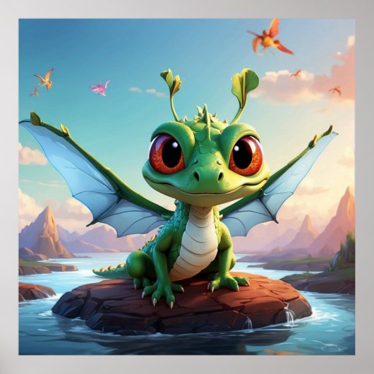 *~*神話のファンタジー初期トンボ漫画 ポスター (正面)