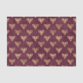 神話のブルゴーニュと金ゴールド 薄葉紙