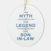 神話の伝説の義理 セラミックオーナメント (左)