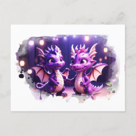 *~* 神話の写真 龍の招待状 AP48 ポストカード