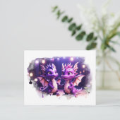 *~* 神話の写真 龍の招待状 AP48 ポストカード (スタンド正面)