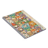 神話の友達パレード | かわいいパステルマジックカスタム ノートブック (右側)