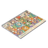 神話の友達パレード | かわいいパステルマジックカスタム ノートブック (左側)