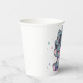 神話の小さな恐竜の赤ちゃんシャワー 紙コップ (右)