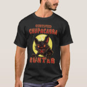 神話の怪物 – チュパカブラハンター – Cryptid Mon Tシャツ (正面)