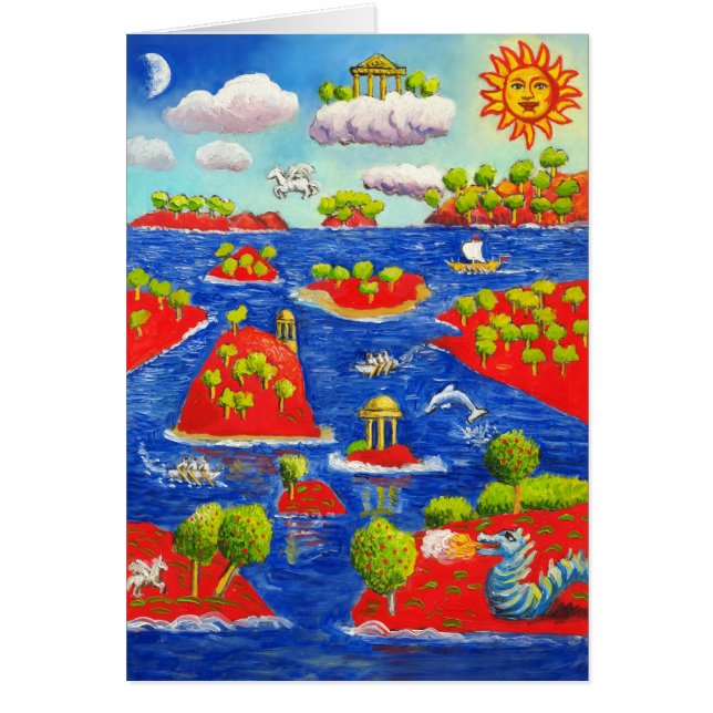 神話の柳の模様 (正面)