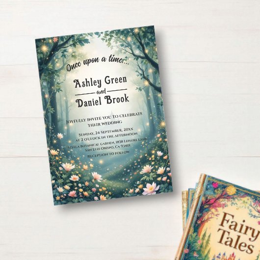 神話の森　～魔法の森のフェアリーテール・ウェディング～ アクリル招待状