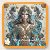 神話の海の女神 コースター (正面)