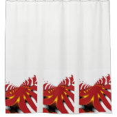 神話の海アネモン シャワーカーテン (正面)