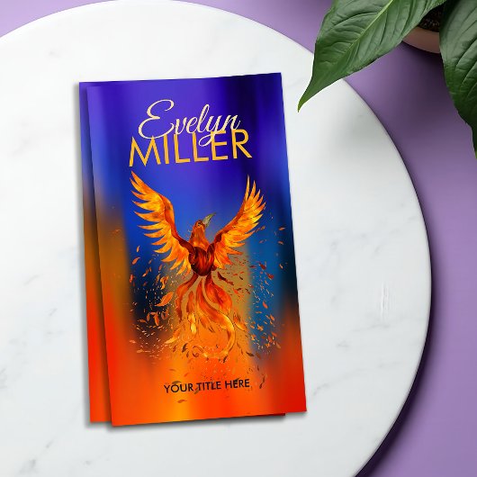 神話の火のフェニックス鳥 名刺