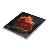 神話の火の牛 タイル (側面)