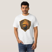 神話の炎の鳥 Tシャツ (正面フル)