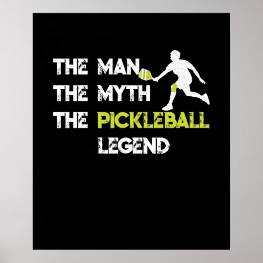 神話の男The Myth Pickleball伝説 ポスター (正面)