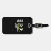 神話の男The Myth Pickleball伝説 ラゲッジタグ (正面横)